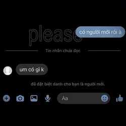 Please don’t be in