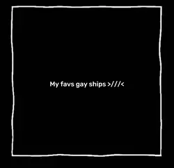 My favs gay ships