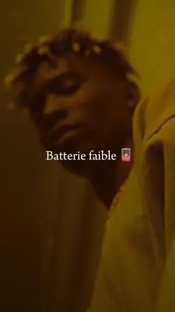Batterie faible 🪫 