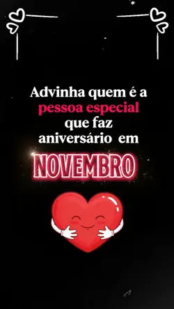 Aniversário Novembro