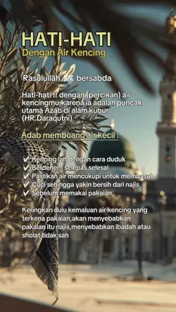 Adab buang air kcl