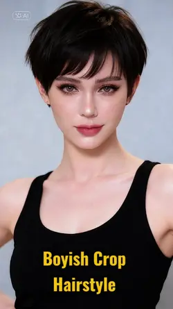 Boyish Crop Haircut 
