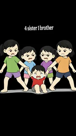 4 sister 1 brother