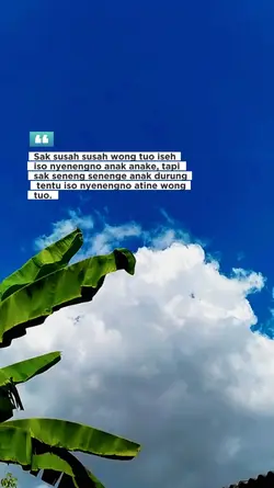 Muleh cah wong tuomu