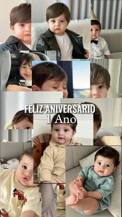 Parabéns 1 Ano