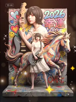 2026幸運キャラフィギュア化