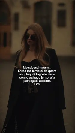 Me subestimaram