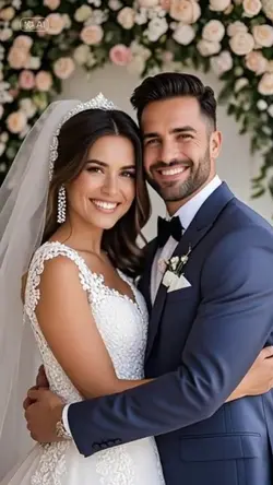 bride and groom 
