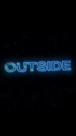 Outside