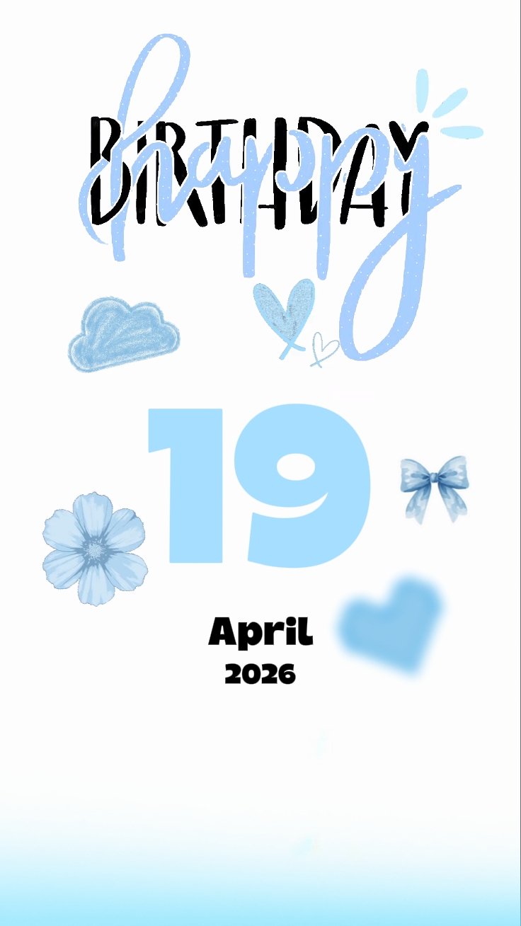 HBD 19 DE ABRIL 