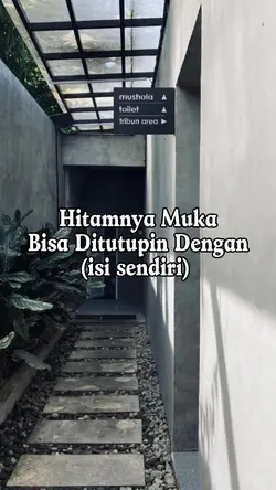 Hitamnya muka bisa