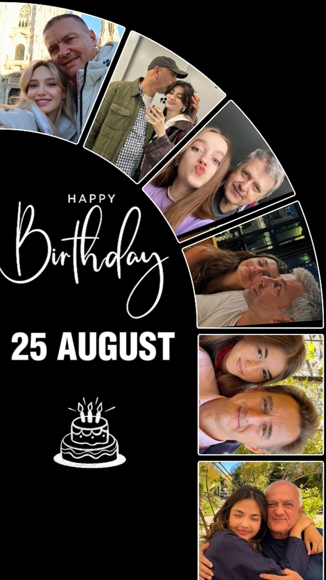 FELIZ CUMPLEAÑOS PAPÁ 25 DE AGOSTO 