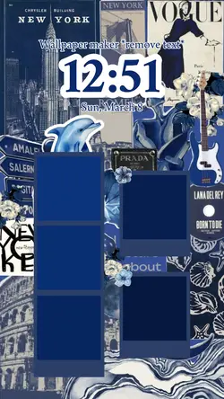 blue wallpaper