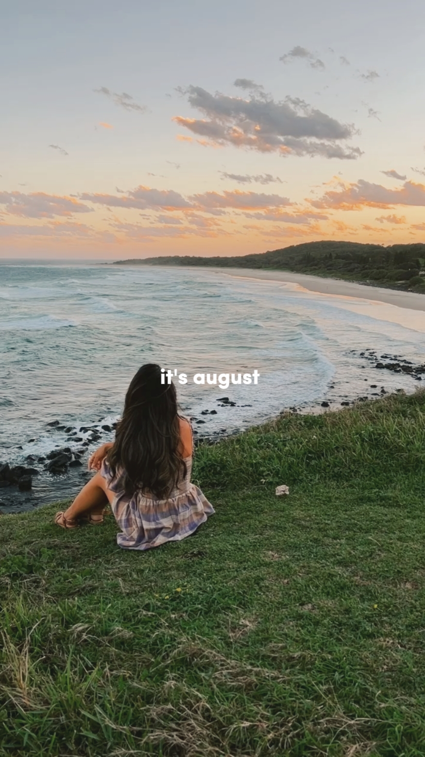 it's august 