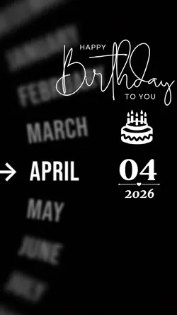 BIRTHDAY 04 APRIL
