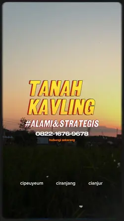 JUAL TANAH / KAVLING