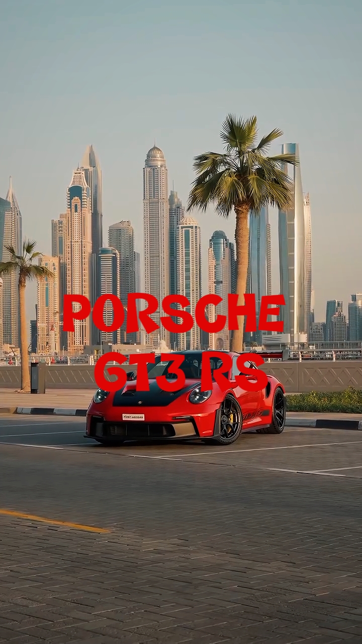 PORSCHE GT3 RS 