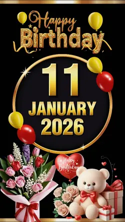 BIRTHDAY 11 JANUARY 