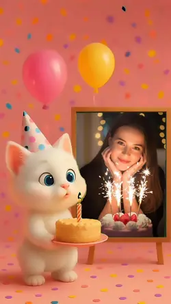 Cat Happy Birthday