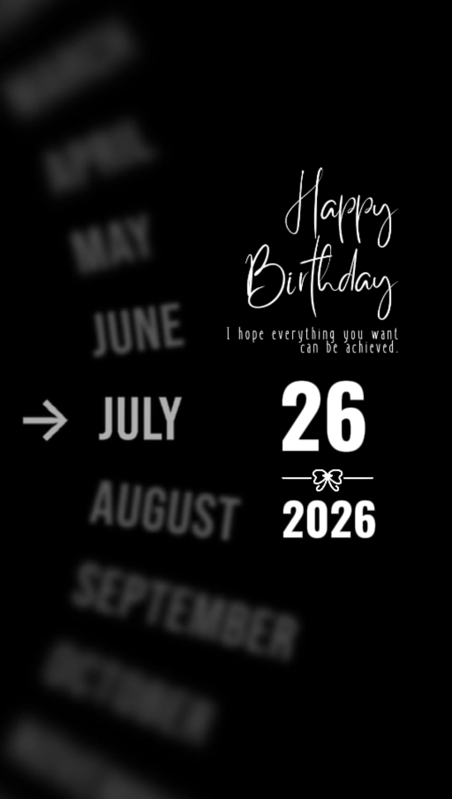 AMOR DE ANIVERSÁRIO 27 DE JULHO
