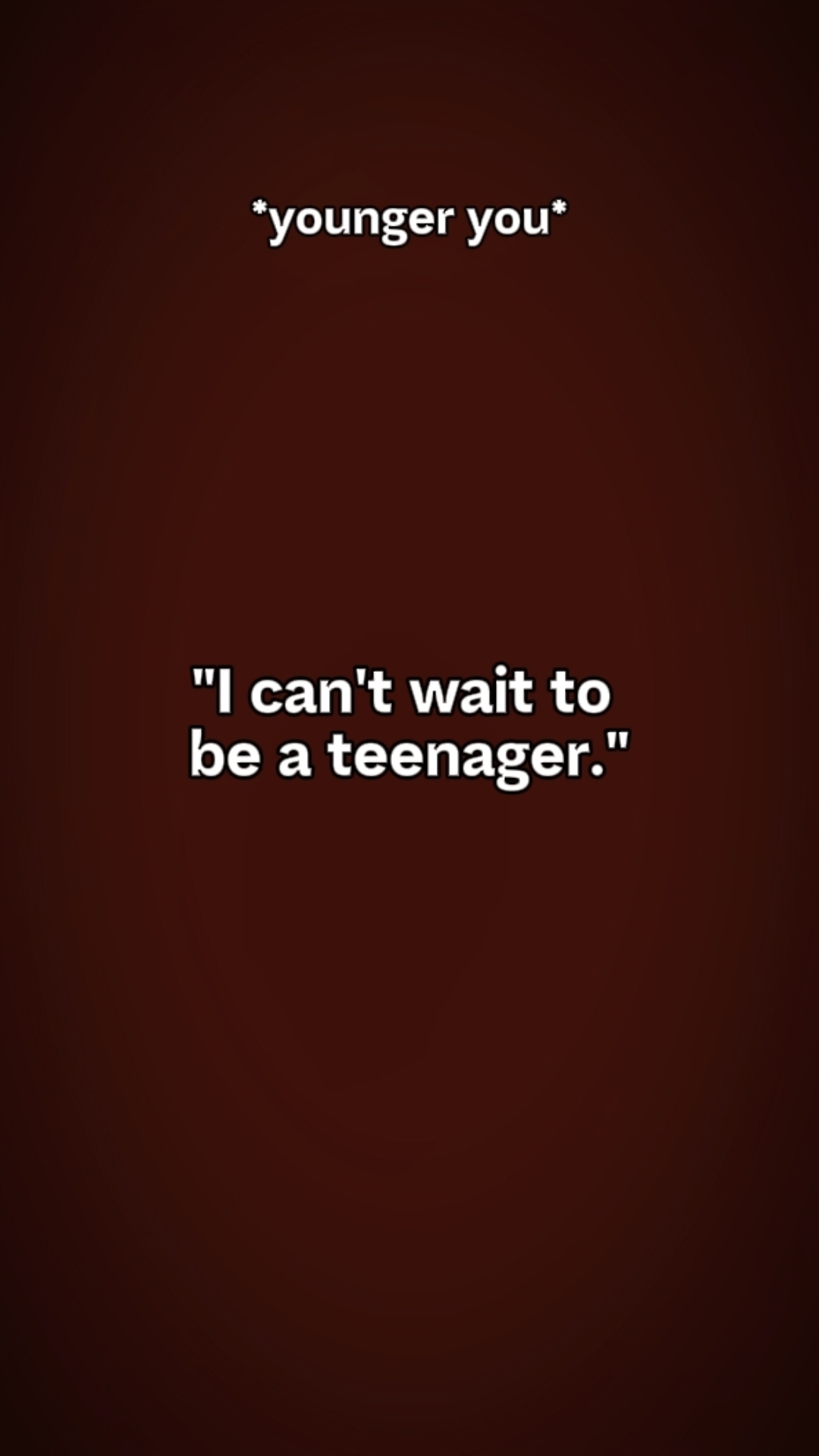 Ser un adolescente