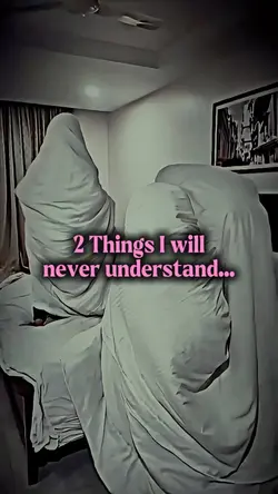 Never understand 