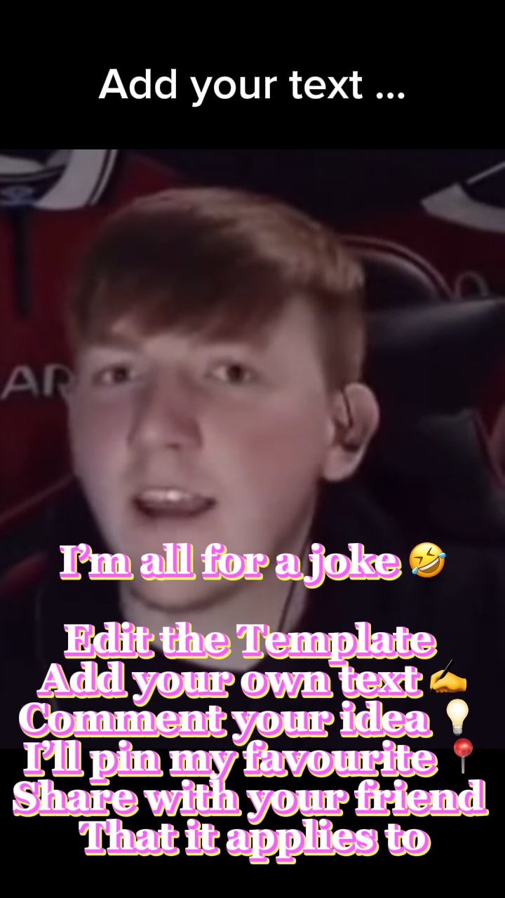 I’m all for a joke 🤣