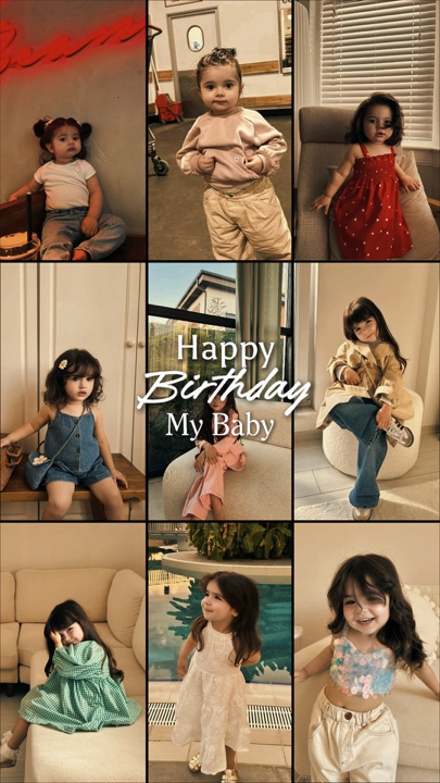 BIRTHDAY COLLAGEBABY