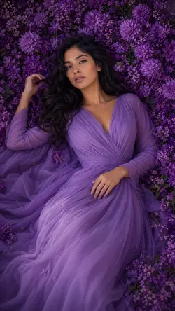 Violet flower