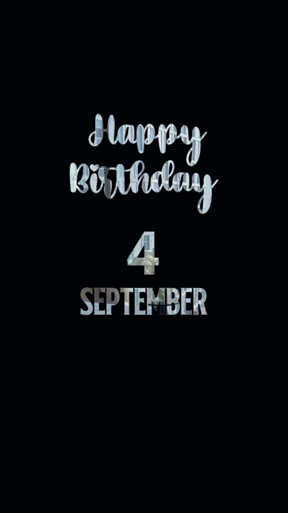 ANNIVERSAIRE 4 SEPTEMBRE