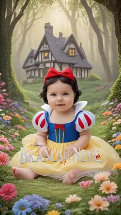 BEBÊ BRANCA DE NEVE 