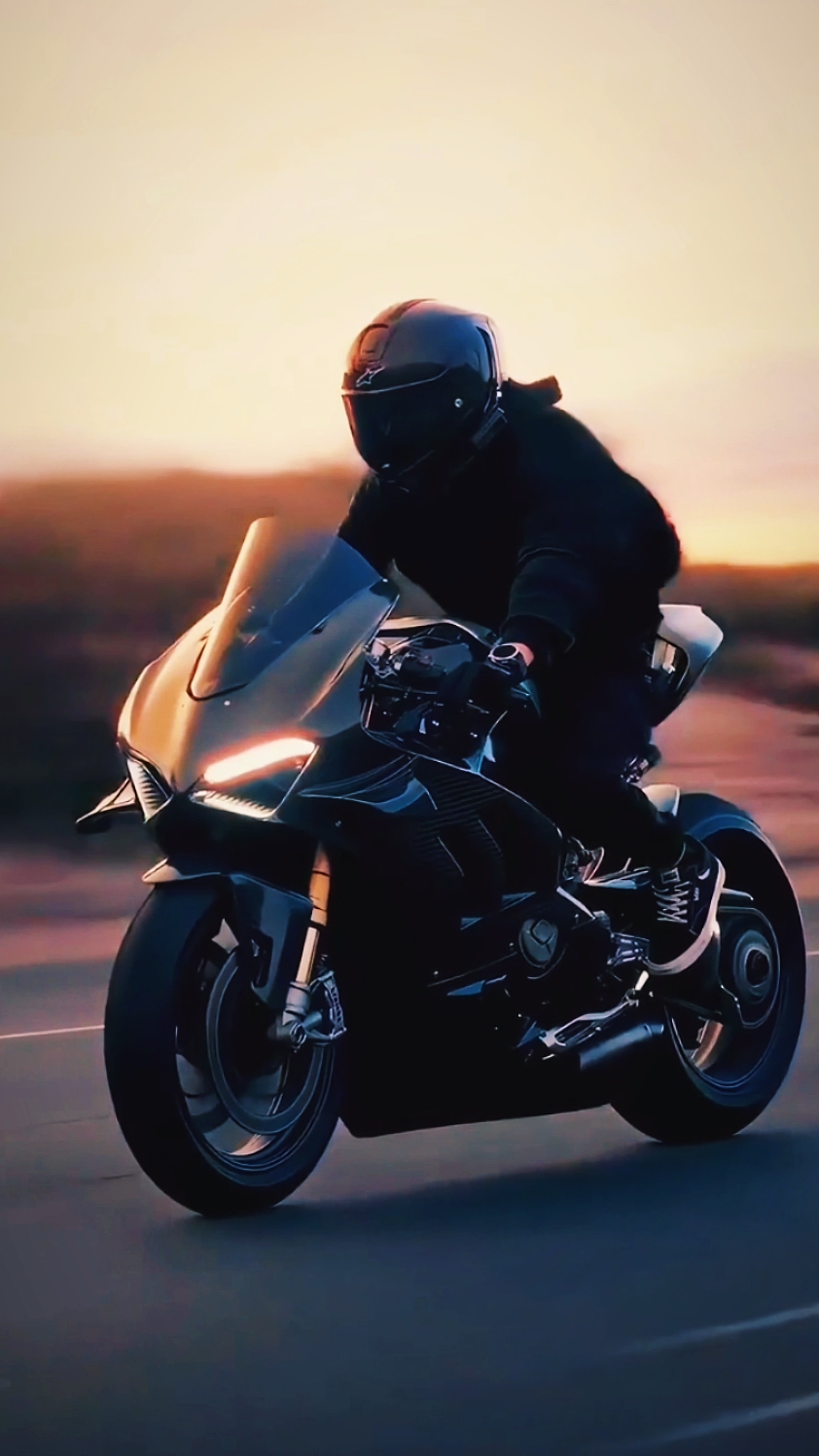 Cinematic motorcycle