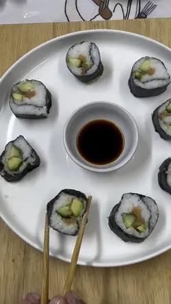 Sushi Roll tutorial 
