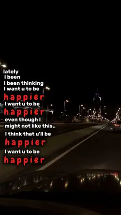 want u 2 be happier