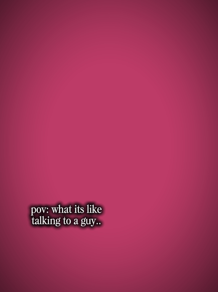 talking to a guy 