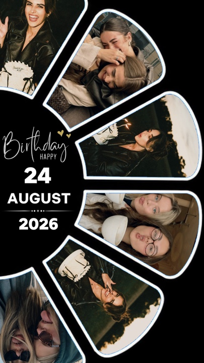 BIRTHDAY AUGUST 24