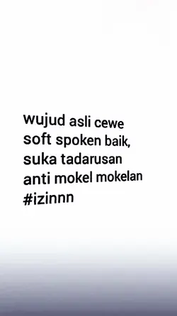 WUJUD ASLI CEWE SOFT