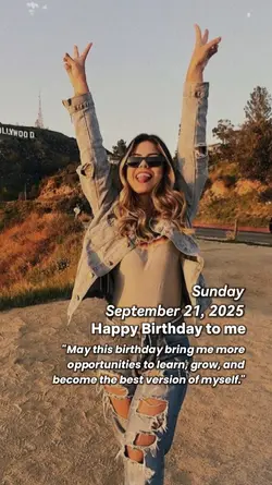 21 SEPT, HBD TO ME