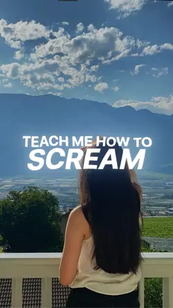 how to scream