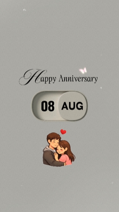 08 AUGUST ANNIV