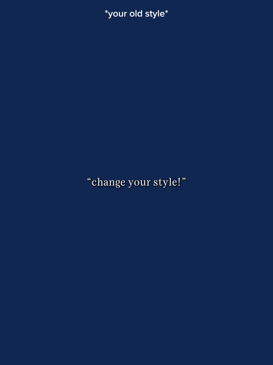 ChangeYourStyle