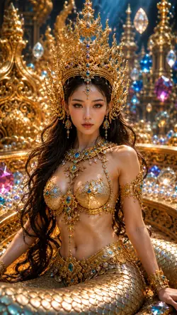 พญานาคีสีทอง