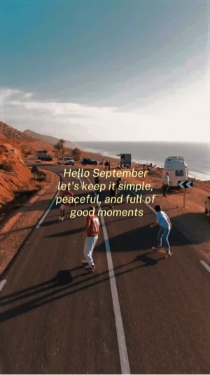 Hello September 