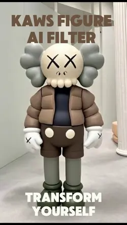KAWS figure Filter