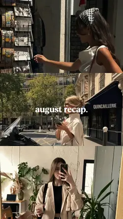 august recap