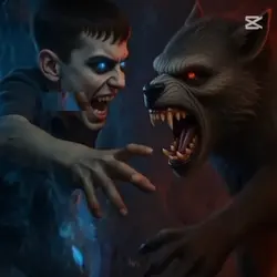werewolf and vampire