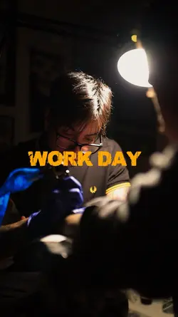 Work day tattoo