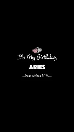 Aries Birthday