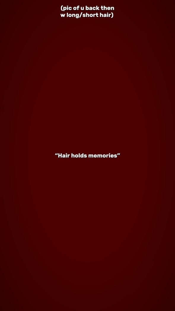 El cabello guarda recuerdos