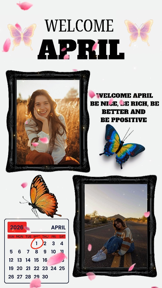 WELCOME APRIL 2026 
